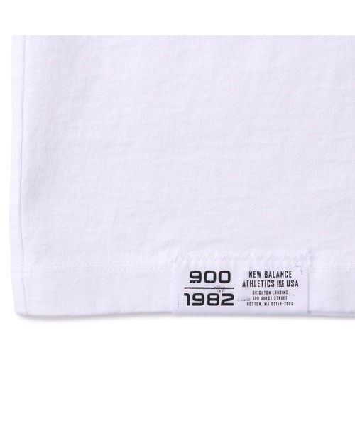 NEW BALANCE（ニューバランス）の「900 ショートスリーブベーシックTシャツ（Tシャツ/カットソー・メンズ・ブラック/ブルー/ホワイト・SMALL/X-LARGE/LARGE/MEDIUM）」の5枚目の写真