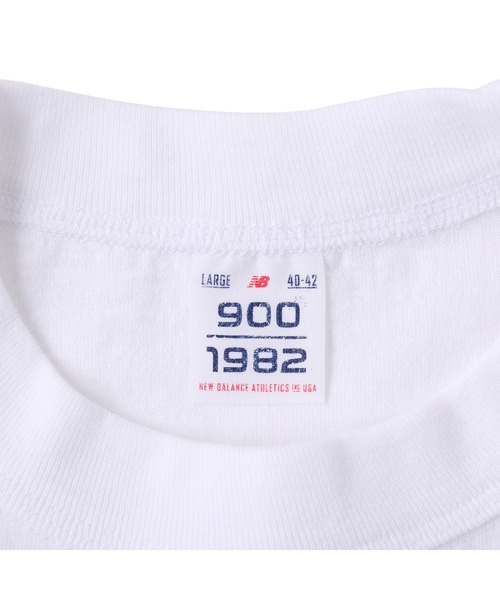 NEW BALANCE（ニューバランス）の「900 ショートスリーブベーシックTシャツ（Tシャツ/カットソー・メンズ・ブラック/ブルー/ホワイト・SMALL/X-LARGE/LARGE/MEDIUM）」の7枚目の写真
