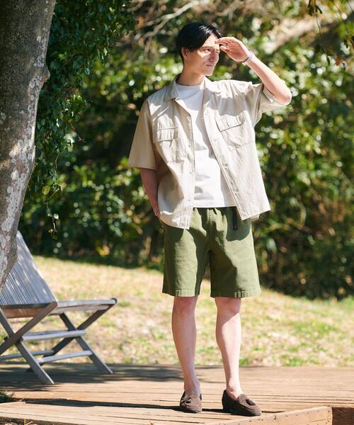 green label relaxing（グリーンレーベルリラクシング）の「ソアトリュフ エクスプローラー シャツ（シャツ/ブラウス・メンズ・ネイビー/ライトブルー/ナチュラル・L/M/XL/S）」の7枚目の写真