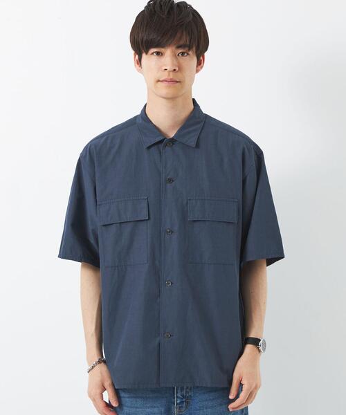 green label relaxing（グリーンレーベルリラクシング）の「ソアトリュフ エクスプローラー シャツ（シャツ/ブラウス・メンズ・ネイビー/ライトブルー/ナチュラル・L/M/XL/S）」の4枚目の写真