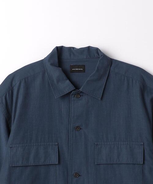 green label relaxing（グリーンレーベルリラクシング）の「ソアトリュフ エクスプローラー シャツ（シャツ/ブラウス・メンズ・ネイビー/ライトブルー/ナチュラル・L/M/XL/S）」の8枚目の写真