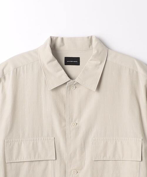 green label relaxing（グリーンレーベルリラクシング）の「ソアトリュフ エクスプローラー シャツ（シャツ/ブラウス・メンズ・ネイビー/ライトブルー/ナチュラル・L/M/XL/S）」の18枚目の写真