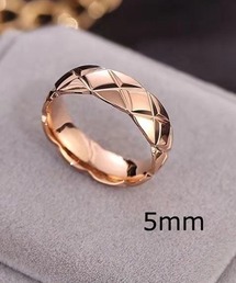 キルティングメタルリング 5mm 10mm幅 2type