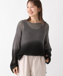LEPSIM | 5ゲージグラデメッシュプルオーバー　906180(ニット/セーター)
