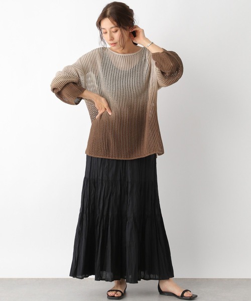 ANAI♡2025SS最新作♡メッシュプルオーバー nanamica 2025 fall and winter ‹nanamica> OOAL L/S Pocket Tee