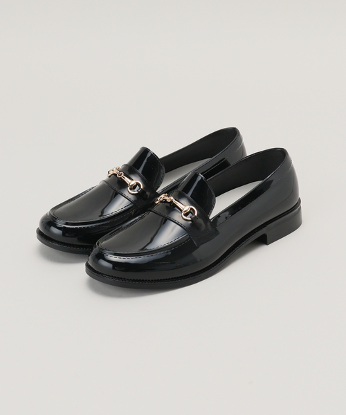 TEMPERATE(テンパレイト)の「【TEMPERATE/テンパレイト】 PVCビットツキローファー(ローファー・レディース・ブラック・37/38/39)」の8枚目の写真