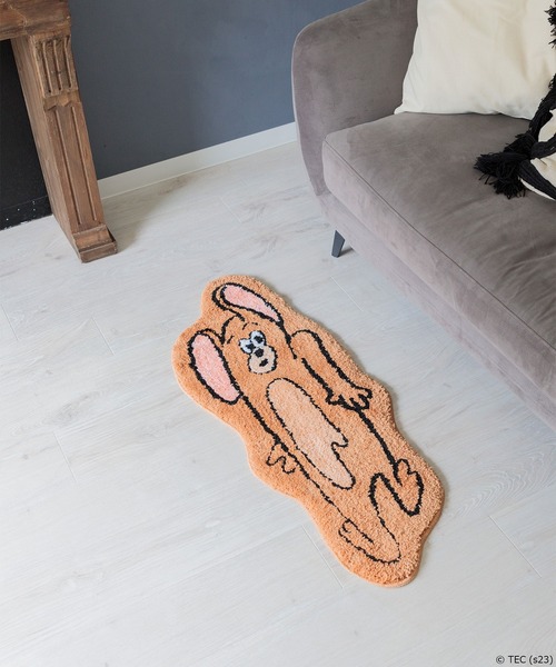 ☆新品☆レア　ラグ　輸入　トムとジェリー　可愛い　インテリア　オシャレ　アニメ トムとジェリー ラグ タイニーラグ カーペット ラグマット