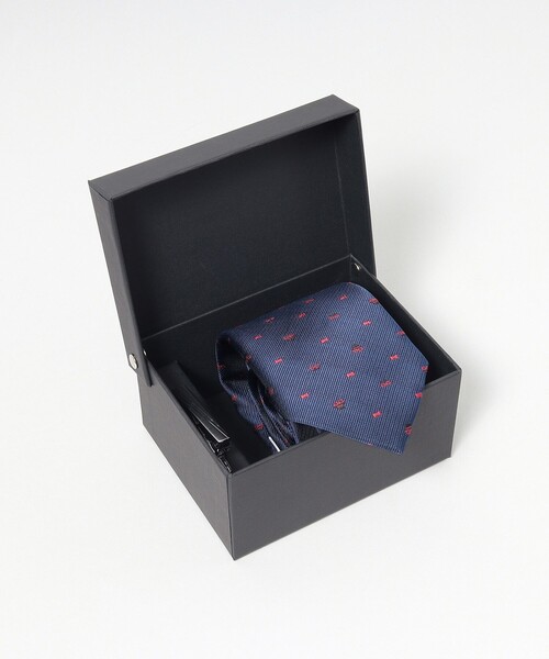 THE SHOP TK (ザ ショップ ティーケー )の「ネクタイ&タイピン ギフトBOXセット(ネクタイ・メンズ・ブルー系その他/ダークグリーン系1/ブルー系1/グレー系1/ブラウン系4/ダークグリーン系5/ブルー系5/ピンク系9/ワイン系1/グレー系4/ネイビー系3/ネイビー系5/ブルー系6/ネイビー系7・99)」の20枚目の写真