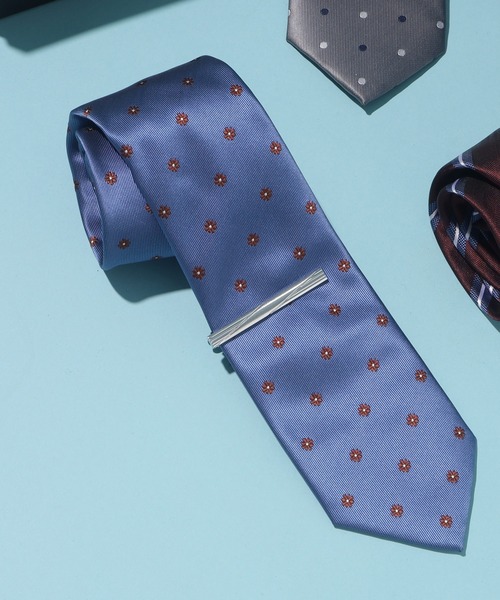 THE SHOP TK (ザ ショップ ティーケー )の「ネクタイ&タイピン ギフトBOXセット(ネクタイ・メンズ・ブルー系その他/ダークグリーン系1/ブルー系1/グレー系1/ブラウン系4/ダークグリーン系5/ブルー系5/ピンク系9/ワイン系1/グレー系4/ネイビー系3/ネイビー系5/ブルー系6/ネイビー系7・99)」の11枚目の写真