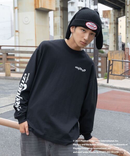 PLAYBOY（プレイボーイ）の「【SEQUENZ】 PLAYBOY BUNNY BEANIE