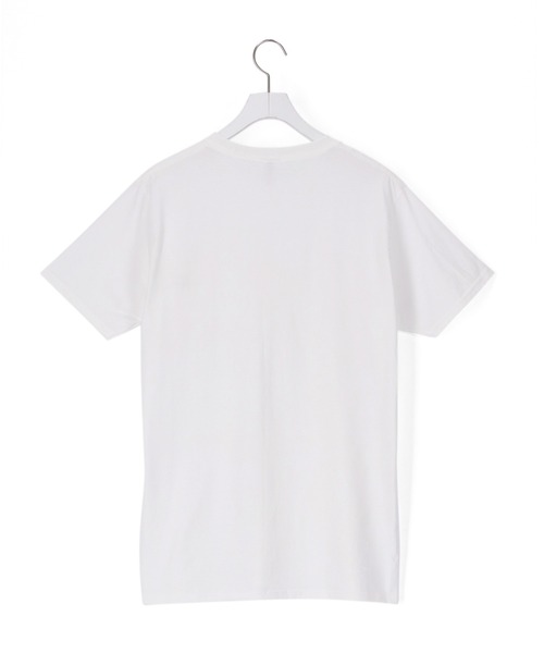 PARROTT CANVAS(パロットキャンバス)の「【PARROTT CANVAS】FRUIT OF THE LOOM/FAVORITE POCKET TEE (2PACK)(Tシャツ/カットソー・レディース・ライトグレー/ブラック・M)」の4枚目の写真