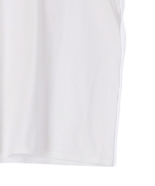 PARROTT CANVAS(パロットキャンバス)の「【PARROTT CANVAS】FRUIT OF THE LOOM/FAVORITE POCKET TEE (2PACK)(Tシャツ/カットソー・レディース・ライトグレー/ブラック・M)」の16枚目の写真