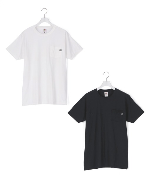 PARROTT CANVAS(パロットキャンバス)の「【PARROTT CANVAS】FRUIT OF THE LOOM/FAVORITE POCKET TEE (2PACK)(Tシャツ/カットソー・レディース・ライトグレー/ブラック・M)」の19枚目の写真