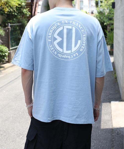 SETUP7(セットアップセブン)の「【MCL】Over size back print Tee/オーバーサイズ バックプリント(Tシャツ/カットソー・メンズ・ホワイト/ライトグリーン/ブラック/ライトブルー・S/M/L/XL)」の1枚目の写真