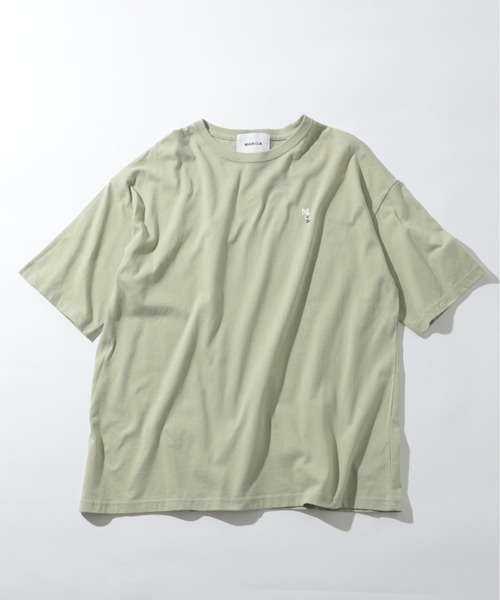 SETUP7(セットアップセブン)の「【MCL】Over size back print Tee/オーバーサイズ バックプリント(Tシャツ/カットソー・メンズ・ホワイト/ライトグリーン/ブラック/ライトブルー・S/M/L/XL)」の11枚目の写真