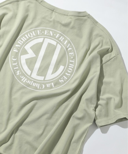 SETUP7(セットアップセブン)の「【MCL】Over size back print Tee/オーバーサイズ バックプリント(Tシャツ/カットソー・メンズ・ホワイト/ライトグリーン/ブラック/ライトブルー・S/M/L/XL)」の9枚目の写真