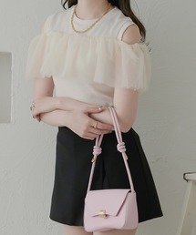2wayチュールフリルトップス/【WEB/EC限定商品】