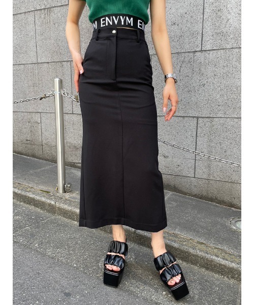 ENVYM（アンビー）の「ローウエストタイトロングスカート（スカート・レディース・アイボリー/ブラック/グレー・FREE）」の13枚目の写真