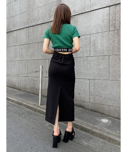 ENVYM（アンビー）の「ローウエストタイトロングスカート（スカート・レディース・アイボリー/ブラック/グレー・FREE）」の19枚目の写真