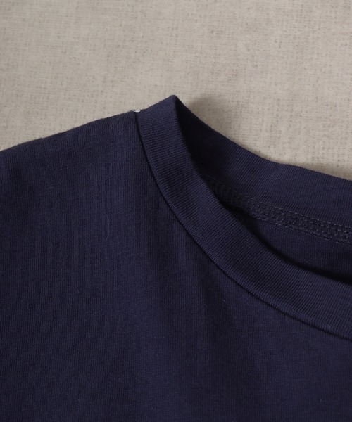 tシャツ EMAGO 城のプリント刺繍5分袖Tシャツ レディース EMAGO 城のプリント刺繍5分袖Tシャツ（Tシャツ/カットソー
