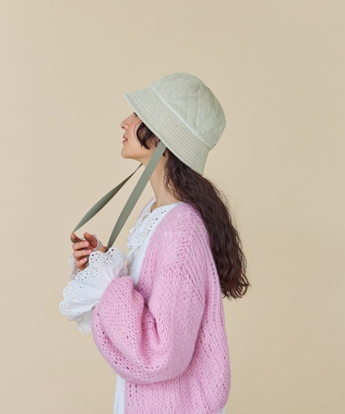 kaorinomori(カオリノモリ)の「kaorinomori パティハット(ハット・レディース・ホワイト/ブラウン・M/57.5cm)」の5枚目の写真
