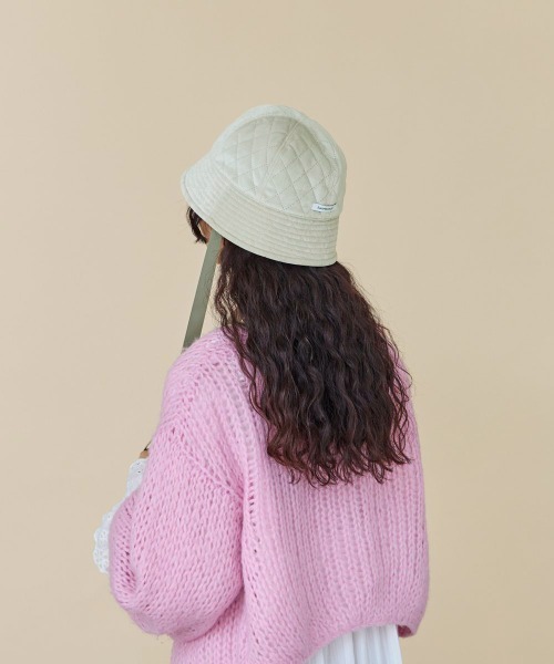 kaorinomori(カオリノモリ)の「kaorinomori パティハット(ハット・レディース・ホワイト/ブラウン・M/57.5cm)」の6枚目の写真