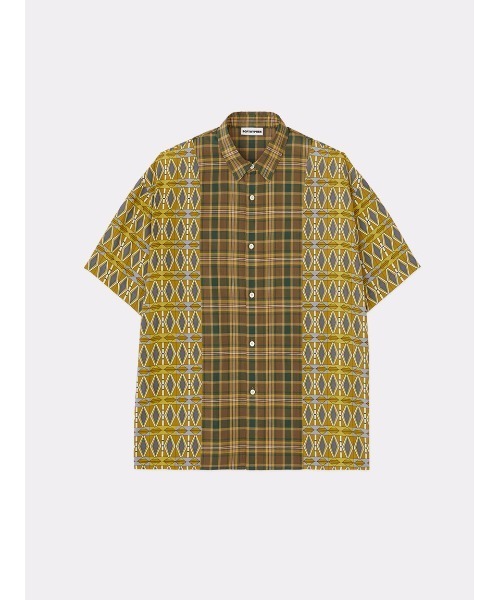SOFTHYPHEN（ソフトハイフン）の「CHECK SWITCH PATTERNED S/S SHIRT
