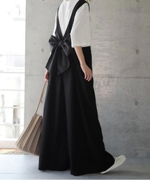 Burner | 【OKUOKU　0909】バックリボン オールインワン オーバーオール oku-overall-678340691975-50 MC U(サロペット/オーバーオール)