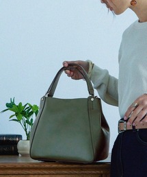 BARCOS（バルコス）の「【BARCOS/バルコス】シュリンクレザー2wayバッグ＜プレミアム4点セット＞（ハンドバッグ）」