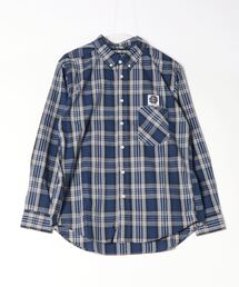 DOUBLE STEAL | DS織ネーム チェックシャツ(シャツ/ブラウス)