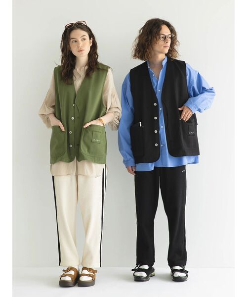 CRAFT STANDARD BOUTIQUE(クラフトスタンダードブティック)の「【リサイクル】ヘビーツイルワークベスト(ベスト・レディース・ブラウン/ブラック/カーキ・M/L)」の6枚目の写真