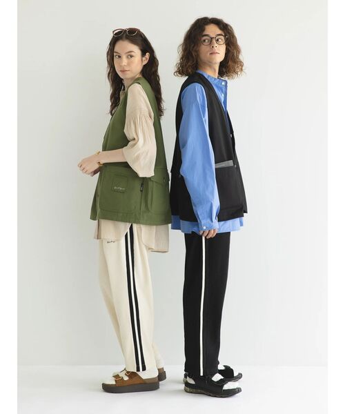 CRAFT STANDARD BOUTIQUE(クラフトスタンダードブティック)の「【リサイクル】ヘビーツイルワークベスト(ベスト・レディース・ブラウン/ブラック/カーキ・M/L)」の7枚目の写真