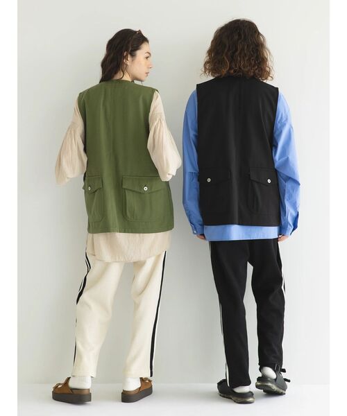 CRAFT STANDARD BOUTIQUE(クラフトスタンダードブティック)の「【リサイクル】ヘビーツイルワークベスト(ベスト・レディース・ブラウン/ブラック/カーキ・M/L)」の8枚目の写真