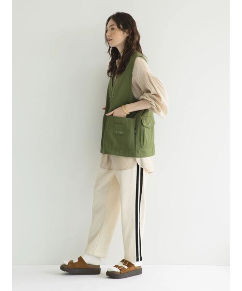 CRAFT STANDARD BOUTIQUE(クラフトスタンダードブティック)の「【リサイクル】ヘビーツイルワークベスト(ベスト・レディース・ブラウン/ブラック/カーキ・M/L)」の14枚目の写真