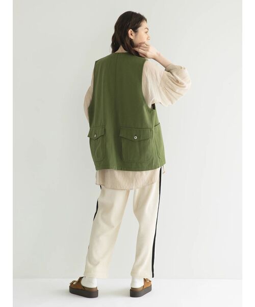 CRAFT STANDARD BOUTIQUE(クラフトスタンダードブティック)の「【リサイクル】ヘビーツイルワークベスト(ベスト・レディース・ブラウン/ブラック/カーキ・M/L)」の15枚目の写真