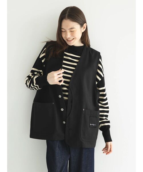 CRAFT STANDARD BOUTIQUE(クラフトスタンダードブティック)の「【リサイクル】ヘビーツイルワークベスト(ベスト・レディース・ブラウン/ブラック/カーキ・M/L)」の20枚目の写真