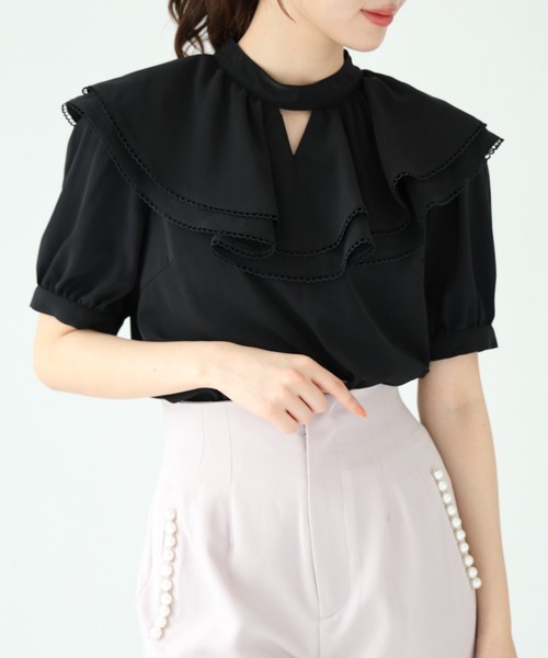 tocco closet（トッコ クローゼット）の「ラインレース装飾