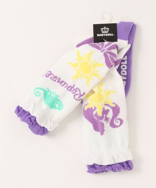 Disney（ディズニー）の「ディズニープリンセス ハイソックス 8599（ソックス/靴下・キッズ・ライトブルー/その他21/イエロー/その他22・13-16/17-20）」の7枚目の写真