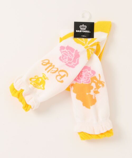 Disney（ディズニー）の「ディズニープリンセス ハイソックス 8599（ソックス/靴下・キッズ・ライトブルー/その他21/イエロー/その他22・13-16/17-20）」の8枚目の写真