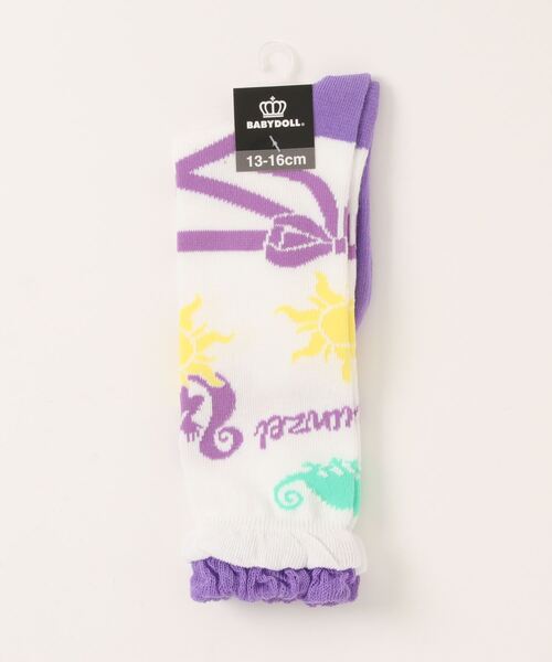 Disney（ディズニー）の「ディズニープリンセス ハイソックス 8599（ソックス/靴下・キッズ・ライトブルー/その他21/イエロー/その他22・13-16/17-20）」の10枚目の写真