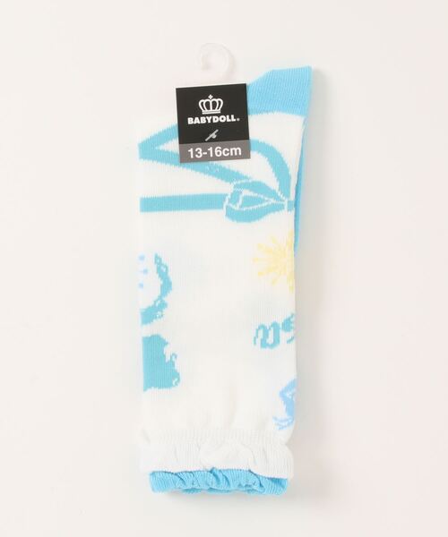 Disney（ディズニー）の「ディズニープリンセス ハイソックス 8599（ソックス/靴下・キッズ・ライトブルー/その他21/イエロー/その他22・13-16/17-20）」の12枚目の写真