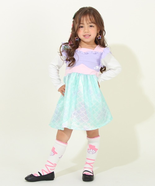 Disney（ディズニー）の「ディズニープリンセス ハイソックス 8599（ソックス/靴下・キッズ・ライトブルー/その他21/イエロー/その他22・13-16/17-20）」の15枚目の写真