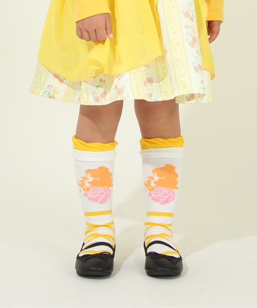 Disney（ディズニー）の「ディズニープリンセス ハイソックス 8599（ソックス/靴下・キッズ・ライトブルー/その他21/イエロー/その他22・13-16/17-20）」の18枚目の写真