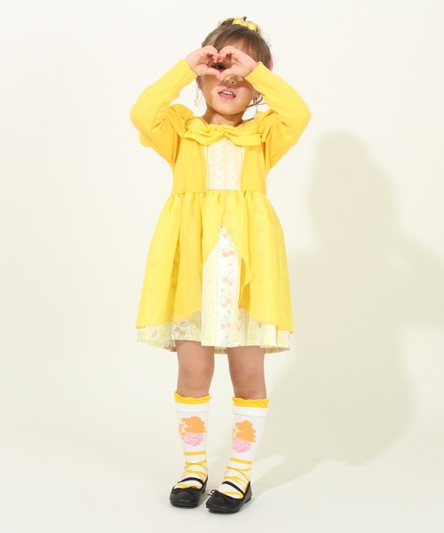 Disney（ディズニー）の「ディズニープリンセス ハイソックス 8599（ソックス/靴下・キッズ・ライトブルー/その他21/イエロー/その他22・13-16/17-20）」の20枚目の写真