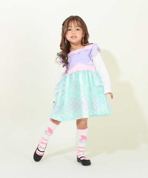 Disney（ディズニー）の「ディズニープリンセス ハイソックス 8599（ソックス/靴下・キッズ・ライトブルー/その他21/イエロー/その他22・13-16/17-20）」の14枚目の写真