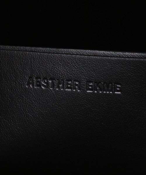 AESTHER EKME エスターエクミ レザー クラッチ バッグ AESTHER EKME/エスター・エクミ】large leather tote bag