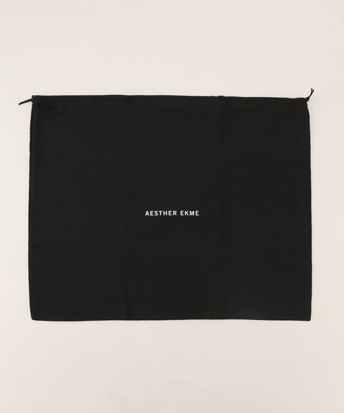 AESTHER EKME エスターエクミ レザー クラッチ バッグ AESTHER EKME/エスター・エクミ】large leather tote bag