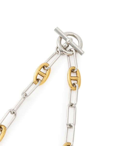 JUNRED（ジュンレッド）の「ital.from JUNRed / leonlink necklace（ネックレス・メンズ・シルバー・FREE）」の4枚目の写真