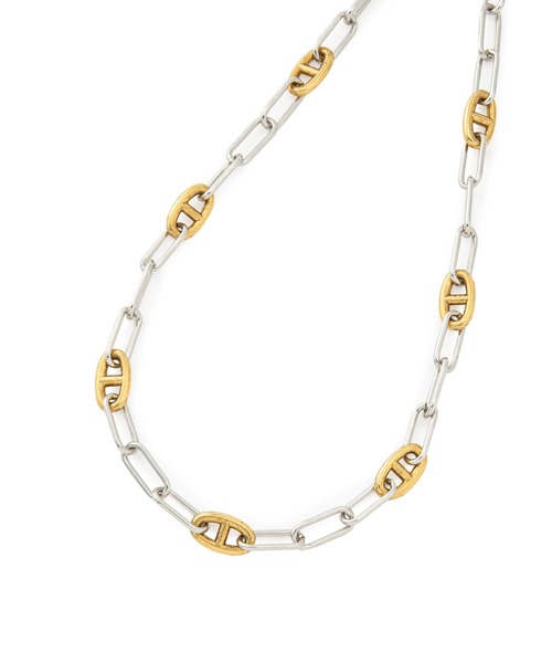 JUNRED（ジュンレッド）の「ital.from JUNRed / leonlink necklace（ネックレス・メンズ・シルバー・FREE）」の2枚目の写真