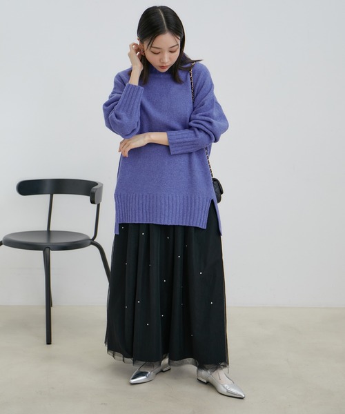 Juze(ジュゼ)の「リボンフラットパンプス(パンプス・レディース・シルバー/ブラック・23.0cm/23.5cm/24.0cm)」の14枚目の写真